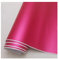 Autofolie,Car Wrapping Folie 14 Farbe matt satiniert Vinyl-Film-Aufkleber Aufkleber Blasen-Auto Verpackung Film(Rose Pink,152X20 cm)