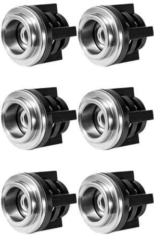 6 Pcs High Pressure Washer Check Valve Kits, Water Inlet Outlet Valve Replacement Part for 280/380/55/580 Models Pressure Washer Pumps Cleaning Equipment Accessory