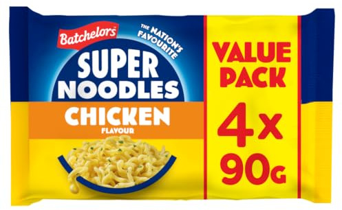 Batchelors Super Noodles Chicken Multipack 360g