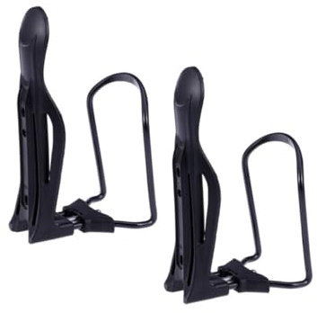 SUPVOX 2 Portaborraccia Bici Regolabile in Supporto per Borracce Montaggio su Manubrio e Telaio per e Mountain Bike