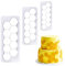 hexagonale Emporte-pièce en forme géométrique – Multicutter- Football gâteau Fondant Cutter – 3 Taille, hexagonale Emporte-pièces, Roman Creative Décoration de gâteaux