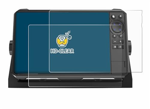 BROTECT (2 Stück Schutzfolie für Lowrance HDS 9 Live Echolot Displayschutz Folie Made in Germany, Ultra-Klar