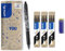PILOT FriXion Clicker 0.7 – 1 Stift/9 Minen/1 Radierer – Farbe Schwarz – Radierbarer, nachfüllbarer Gel-Tintenroller mit Druckmechanik und thermosensitiver Tinte, mittlere Spitze