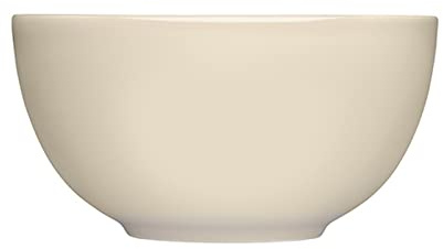 Iittala Teema Schale aus Porzellan, in der Farbe: Leinen, Kältebeständig, Mikrowellen-, Backofen- & Spülmaschinengeeignet, Fassungsvermögen: 1.65l Maße: 18.7 x 9.5 cm, 1062241