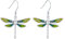 Libellen Ohrringe 925 Sterling Silber Libellen Hängende Ohrringe Libellen Schmuck Libelle Glücks Damen Ohrringe Schmuck Geschenke für Frauen und Mädchen