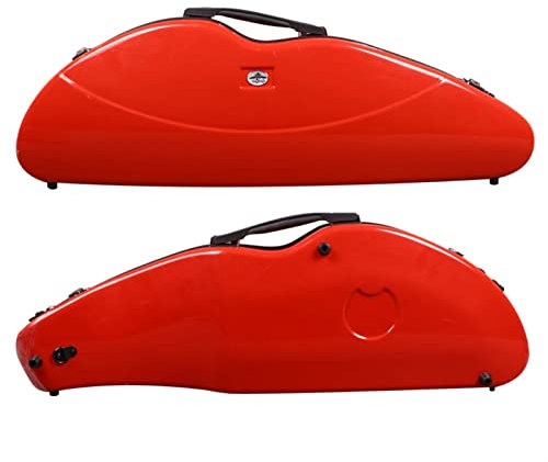 KESHUO Professionale Custodia per Violino Custodia Rigida per Violino 4/4 Blocco Composito in Fibra di Carbonio