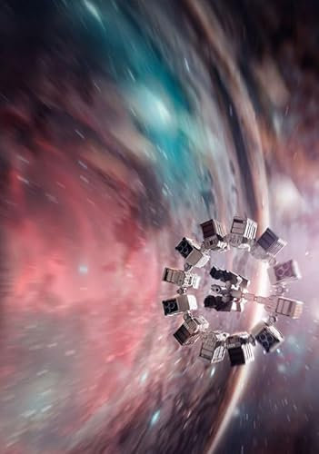 Interstellar Poster A0 – Wandkunst, Heimdekoration, Filmposter, Leinwand, Film, Kino, Retro, Vintage, Kult, klassisch, Nostargic, Saga, moderner Nachdruck, wir drucken jedes Poster für Sie, randlos,