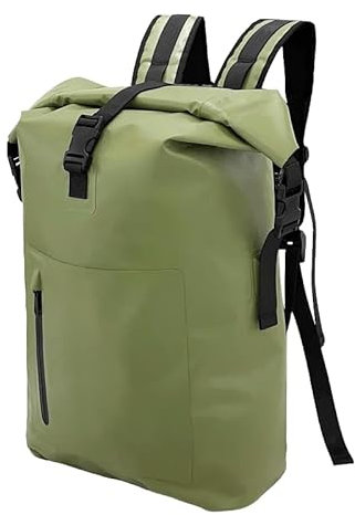 Romneys Rucksack H2Overpack - Robuster und wasserdichter Outdoor-Rucksack aus LKW-Plane | Ideal zum Wandern | 25 l Fassungsvermögen