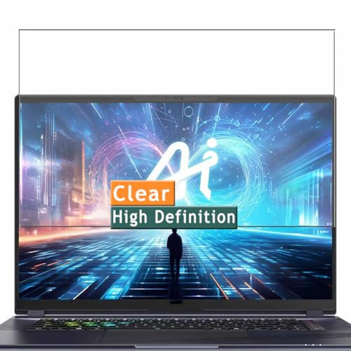 Vaxson 3 Stück Schutzfolie kompatibel mit GIGABYTE AORUS 16X 9KG 9SG AKG 2024 16 Laptop, Display folie folien Displayschutzfolie ( nicht Panzer Schutz Glas folie SchutzGlas nicht PanzerGlas )