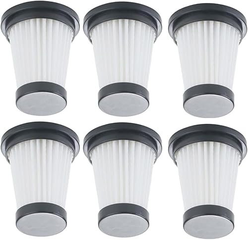 Daaxing HEPA-Filter für Genius Invictus One 1.0 X7 Handstaubsauger, Ersatzzubehör, waschbare und wiederverwendbare Filter, 6 Stück, 2 Stück