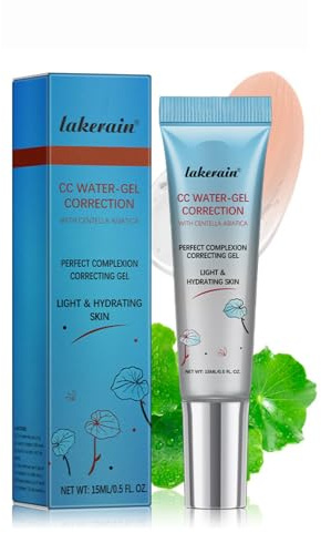 Corlo Cc Creme, Farbkorrekturcreme mit LSF 25, Make-up und Hautpflege zur Vereinheitlichung des Hauttons, leichte Basis mit transparentem feuchtigkeitsspendendem Serum, 23 g (Packung