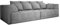 DomiMeble | Big Sofa Tiga XXL, Schlafsofa, Couch, Schlafcouch mit Schlaffunktion 302 cm Breit (Aphrodite 19)