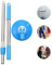 EHOTER Balai Serpillère Rotatif à 360 Degrés pour Balai à Franges Rotatif, sans Pédale Accessoires De Nettoyage Vadrouille (Bleu)