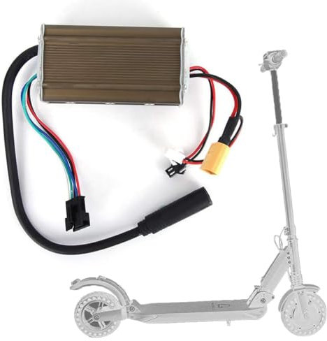 Kugoo 36V Scooter Controller, 36V Elektroroller Wasserdichter Leistungsregler, Ladesteuerungsbaugruppe Originalersatz Mit Abdeckung, Für Kugoo 8 Roller