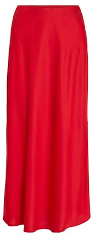 Vila Vielseitiger Mitellanger Rock – hohe Taille, Barbados Cherry, 40