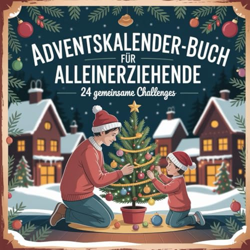 Adventskalender-Buch für Alleinerziehende: 24 stärkende Impulse, kleine Lichtblicke und entspannte Ideen für die Vorweihnachtszeit