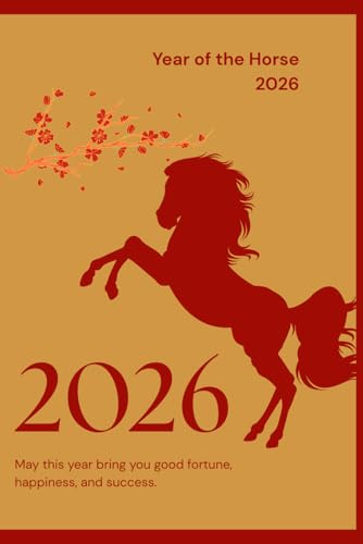 Red and Gold Chinese New Year Journal Notebook