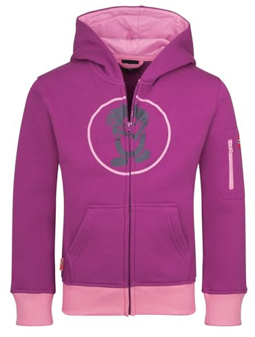 Trollkids Kids Sortland Jacket 116, Fresh Berry/Graphite