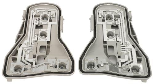ZEALfix Rückleuchte Lampenträger Links und Rechts für V-W Polo 4 9N (9N3) 2005-2010 6Q6945257F 6Q6945258F Heckleuchte Lampenfassung Rücklichthalter
