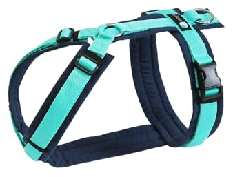 Anny-X Brustgeschirr Fun Ozean | Hundegeschirr Größe S-Lang (Brustumfang 52-64 cm)