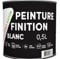 Peinture laque glycéro Batir 1er - Boîte 0,5 l - Satiné - Blanc