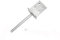 B2 Pfostenträger Pfostenanker T-Form mit Dolle verzinkt 130x80x7x195 mm
