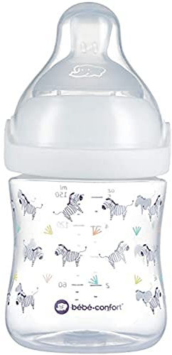 Bebeconfort Biberon Emotion Physio PP T0 Blanc Savannah 150 ml 3102201080