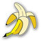 Akachafactory Aufkleber Vinyl Banane Auto Motorrad