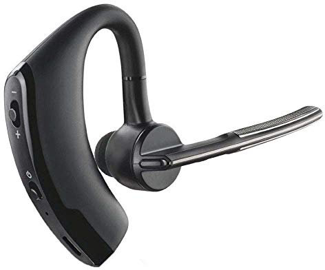 Oreillette Bluetooth pour IPHONE 12 Mini Intra-auriculaire sans Fil Son Main Libre Universel Business (Noir)
