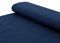 Baumwoll - Stoff French Terry Sommersweat einfarbig navy - Meterware ab 25 cm x 150 cm - Stoff zum Nähen