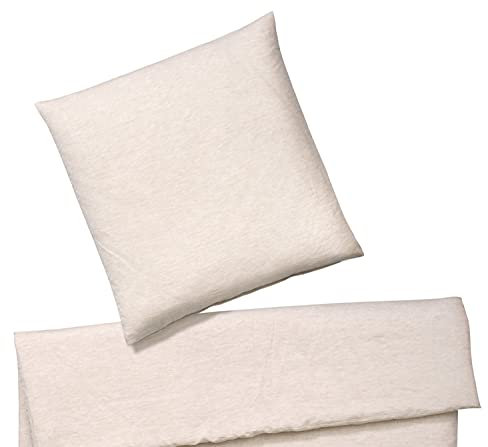 elegante Halbleinen Bettwäsche Breezee apricot