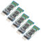 5PCS Wireless Bluetooth Serial Port 4 Pin RF Transceiver Board Modul Bidirektionale serielle Unterstützung Slave- und Master-Modus
