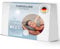 Theraline Kopfkissen | Ergonomisches Memory Foam Kissen mit Perlen | Nackenstützkissen für Seitenschläfer & Rückenschläfer | inklusive Bezug aus Bambusjersey ca. 50x30 cm | Wolkenweiß