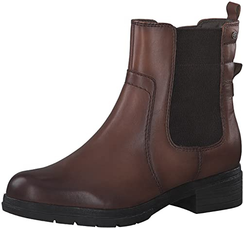 Tamaris Comfort Stiefelette 8-8-85306-29-305 braun 37 Weit Comfort Fit Removable Footbed Recycled PET