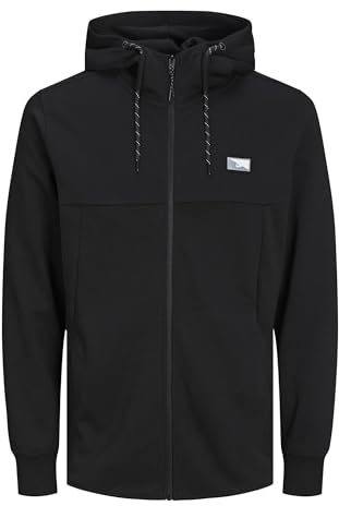 Jack & Jones Herren Jcoair Sweat Zip Hood Noos. Kapuzenpullover (1er Pack)