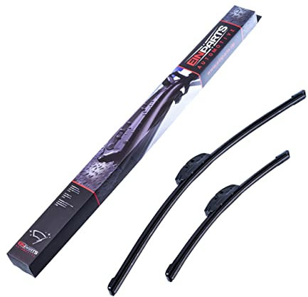 EINPARTS Scheibenwischer Set Wischerblätter Set Frontscheibenwischer Vorne Wischblattausführung: Rahmenlos Länge 1: 560mm Länge 2: 360mm EPWBDU2214