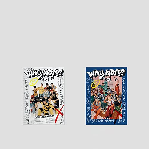 TO1 - WHY NOT? 3rd Mini Album + Folded Poster (PLAY+GROUND VER. SET)