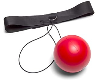 BS Toys Reflex Ball - Aktives Hand-Augen-Training für Kinder - Inklusive Stirnband und Schaumstoffball - Einfaches Anbringen, stundenlanger Spaß - Ab 6 Jahren