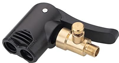 iSpchen Autoventil Adapter 2-in-1 Reifenfüller Auto Luftpumpen Air Chuck Clip Anschluss Gewindedüse Adapter Hebelstecker Auto Reifenventil Adapter für Auto LKW Luftventil zubehör