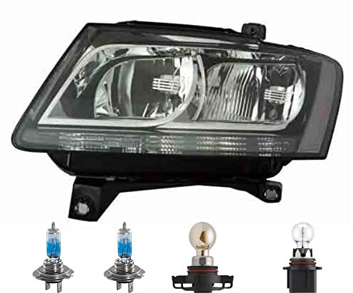 EISENFELS Set 106566659 erstellt mit Scheinwerfer links + COOL BLUE INTENSE H7 Leuchtmittel kompatibel mit Q5 8RB 8R