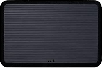 Vari Standing Mat 34x22 (VariDesk) - Anti Fatigue Non-Slip Mat for Standing Desk, Cushioned for Comfort, Indoor Floor Mat for Home, Office, or Kitchen - Black