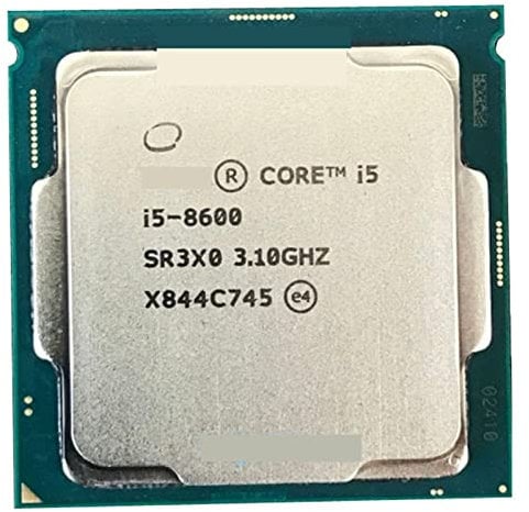 Accessoires informatiques Processeur d'unité Centrale Core I5-8600 3,1 GHz à Six cœurs à Six Fils 9M 65W LGA 1151 Technologie Mature