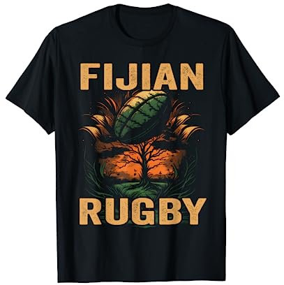 Fidschi-Rugby-T-Shirt Rugby Toso Drua T-Shirt