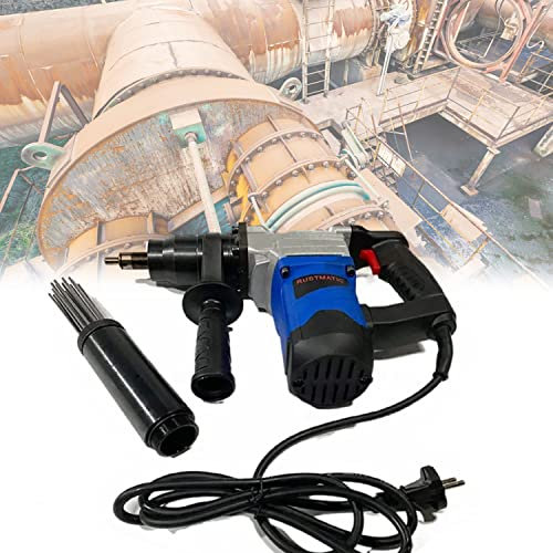 ZXSYYDS 1100W Hand-held Needle Derusting Gun,Industrial Grade Electric Needle Scaler,HandHeld Needle Derusting Gun Electric Jet Chisels,Machine Remover Welding Slag Cleaner,110V
