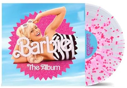Barbie The Album Exclusive Limited Edition Clear/Pink Splatter Color Vinyl LP Record