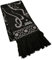 Elbenwald Harry Potter Schal mit Expecto Patronum Motiv für Herren Damen Unisex 168 x 22 cm schwarz