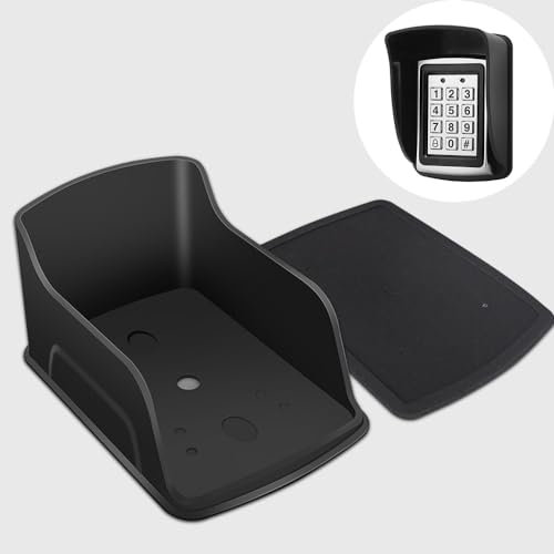 AOAMZ (1 pièces) Couvercle étanche pour Bouton de Sonnette sans Fil, Couvercle étanche pour Clavier de contrôle d'accès, Sonnette de Protection Contre la Pluie à l'extérieur, Housse Anti-Pluie