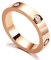 RIXERKOC Liebe Freundschaft Ring für Damen Cubic Zirkonia Edelstahl Versprechen Ring Hochzeit Band Schmuck Valentinstag Geburtstag Geschenke für Frauen Mädchen (8, Rosegold)
