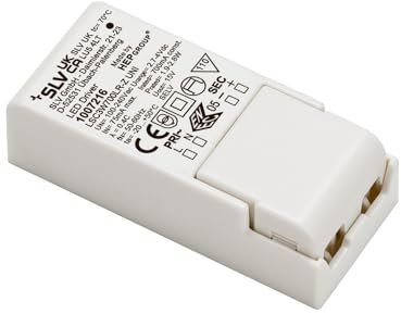 SLV LED Treiber 3W, 700mA inkl. Zugentlastung, Weiß