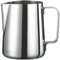 Stainless Steel Milk Frothing Jug, 350ml/12oz Silver Jug for Frothy Milk, Espresso Steaming Pitcher, Coffee Cappuccino Latte Art Barista Steam Pitchers Milk Steaming Pitcher - Silver